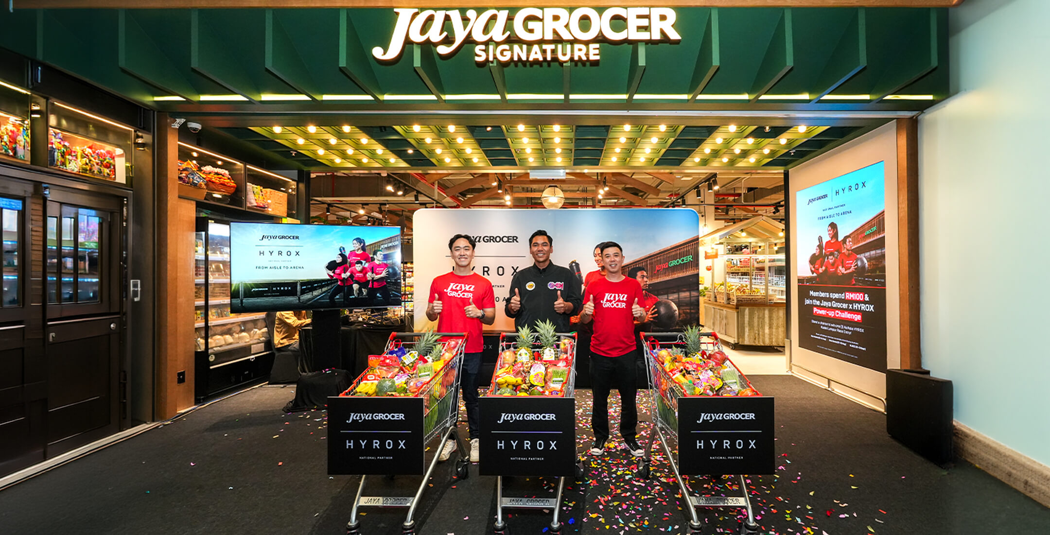 Jaya Grocer Joins Forces with HYROX Malaysia as official National Supermarket Partner